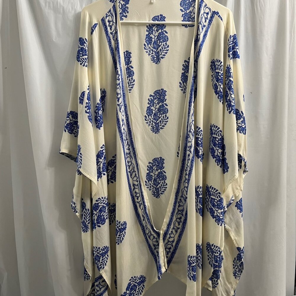 Paisley Boho Kimono Kaftan